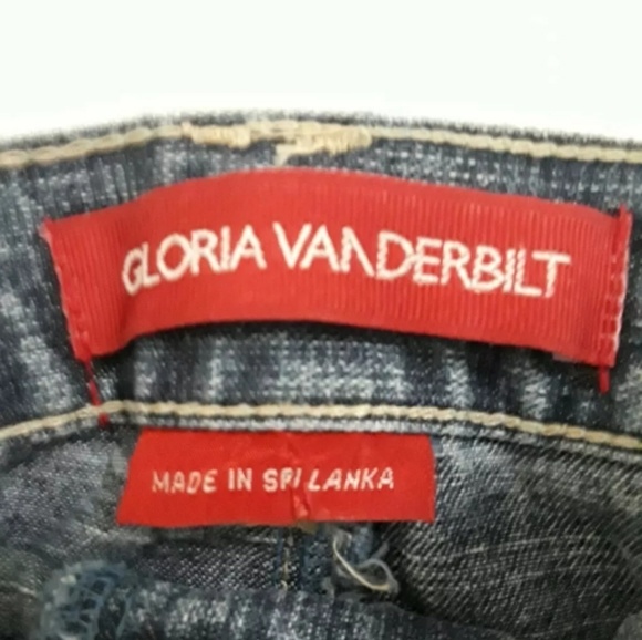 GLORIA VANDERBILT MINI BLUE JEAN SKIRT SIZE 12 - Picture 2 of 4